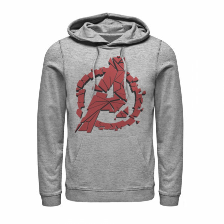 Avengers Broken Logo Hoodie